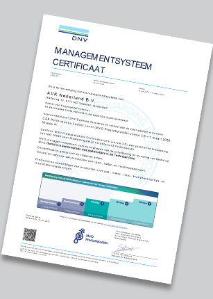 MVO certificaat - Prestatieladder niveau 4